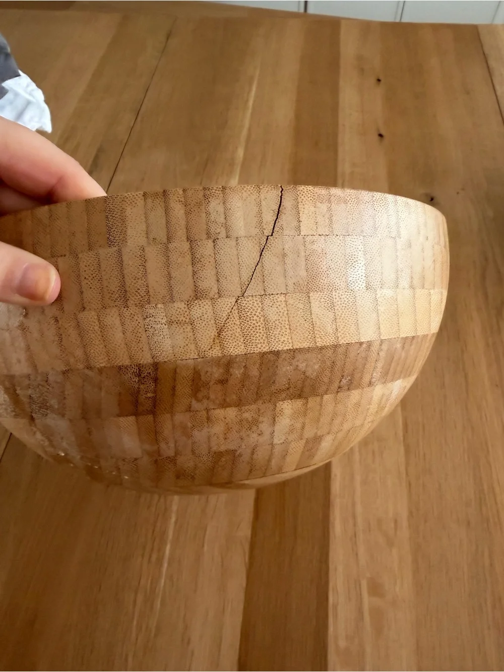 Wooden IKEA Bowl